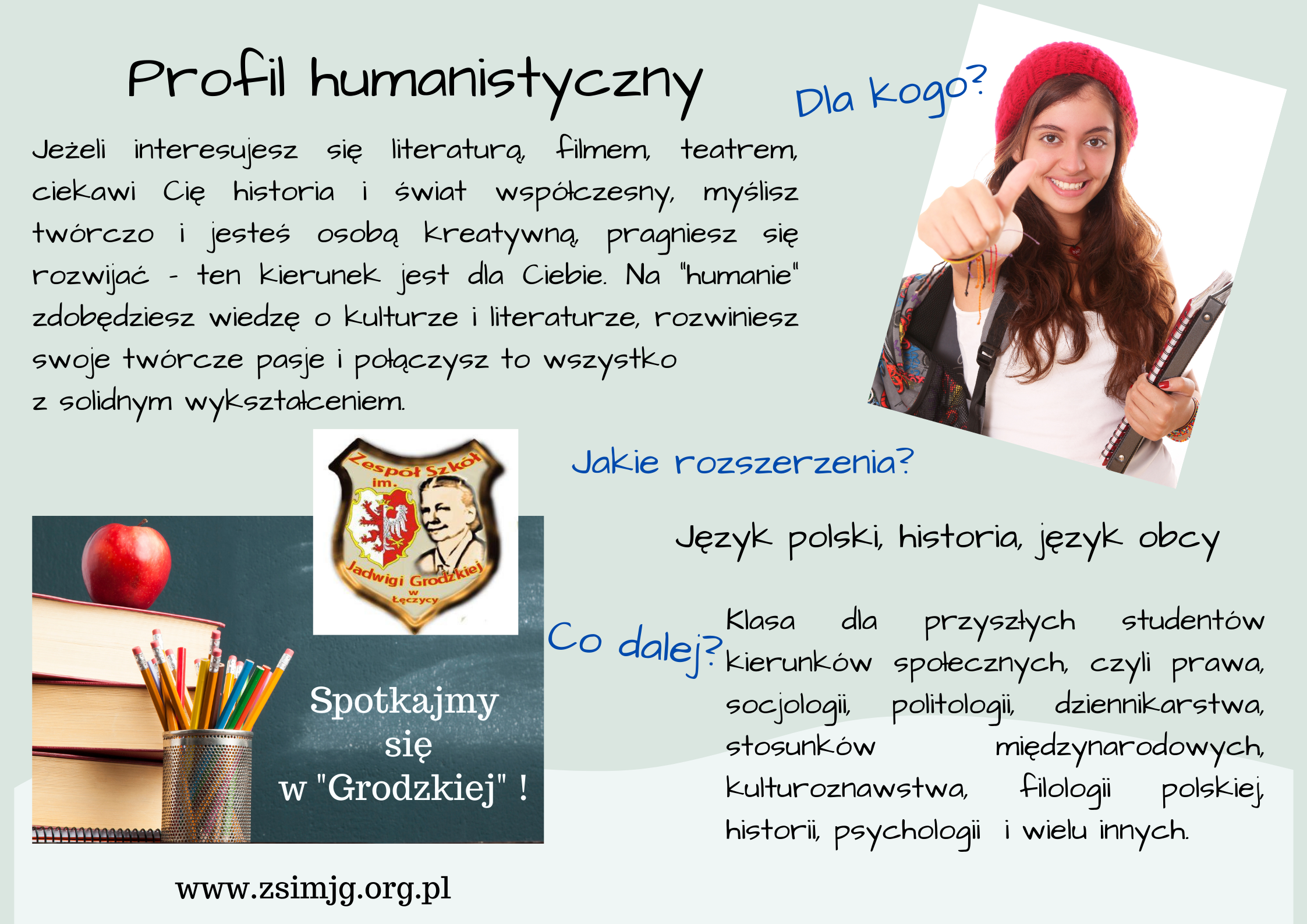 Czy Warto Iść Na Profil Humanistyczny plakat human