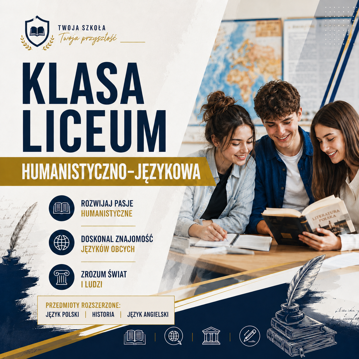 klasa humanistyczno - językowa